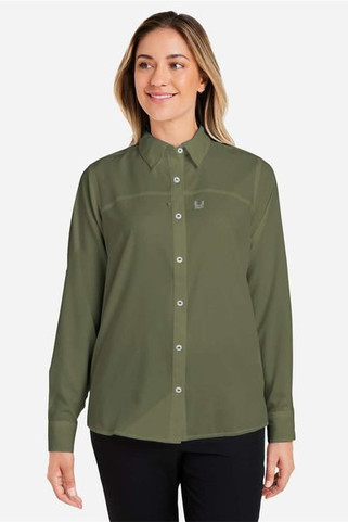 HUK H615006 - Ladies Tide Point Long Sleeve Shirt