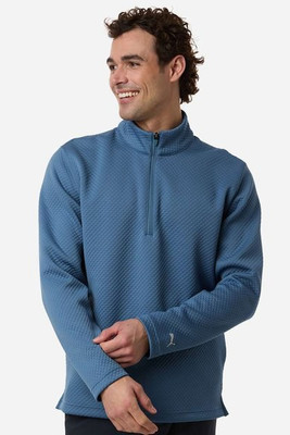 Puma Golf 638595 - Suéter Pebble con cremallera de 1/4 para hombre