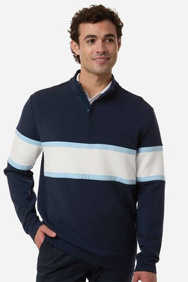 Swannies SWOQ500 - Men's Owen Quarter-Zip Colorblock Pullover
