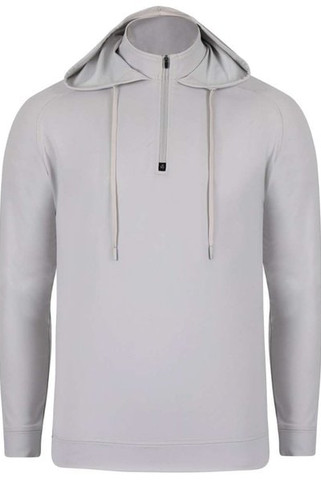 Swannies SWV600 - Sudadera con capucha unisex Vandyke con cremallera de 1/4
