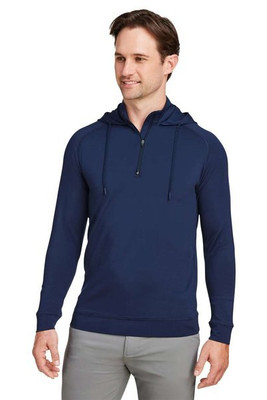 Swannies SWV600 - Unisex Vandyke Quarter-Zip Hooded Pullover
