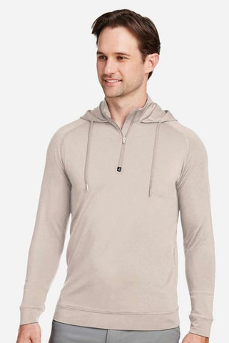 Swannies SWV600 - Unisex Vandyke Quarter-Zip Hooded Pullover