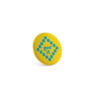 Runder Pin mit Broschennadel - Egotier 73122