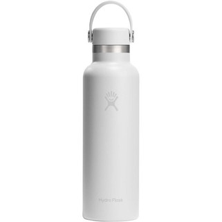 Hydro Flask 100989 - Hydra Flask Standard Mouth 621 ml insulated stainless steel water bottle with straw cap