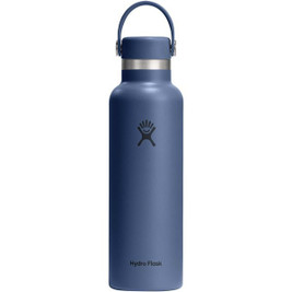 Hydro Flask 100989 - Hydra Flask Standard Mouth 621 ml insulated stainless steel water bottle with straw cap