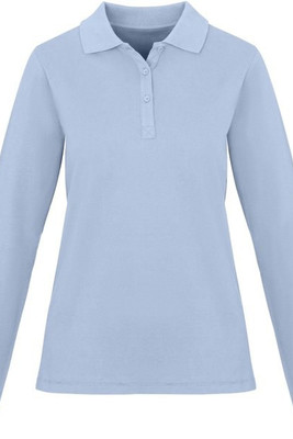 Elevate Life 38087 - Oakville Langarm Poloshirt für Damen
