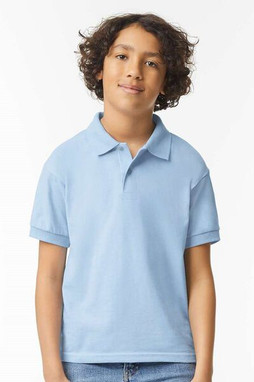 Gildan 8800B - YOUTH S/S JERSEY POLO JUNIOR 6 oz.