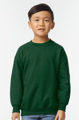 Gildan 18000B - YOUTH CREWNECK SWEATSHIRT 8 oz