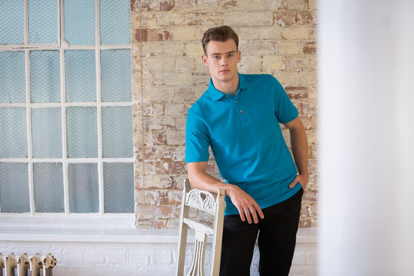 Henbury H100 - Classic Heavy Cotton Piqué Polo Shirt