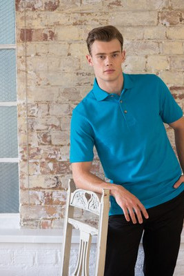 Henbury H100 - Classic Heavy Cotton Piqué Polo Shirt