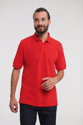 Russell RU599M - Polo Pique R599M Homem 5XL e 6XL