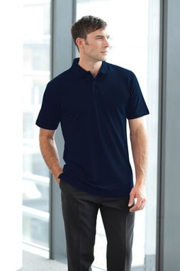 Henbury H305 - Stretch Cotton Piqué Polo Shirt