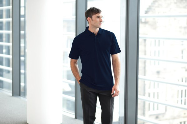 Henbury H305 - Stretch Cotton Piqué Polo Shirt