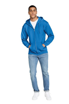 Gildan GI18600 - Ultra Soft Full Zip Hooded Sweatshirt with Pockets