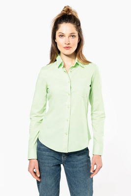 Kariban K549 - JESSICA PFLEGELEICHTE DAMEN LANGARM 65/35 BLUSE