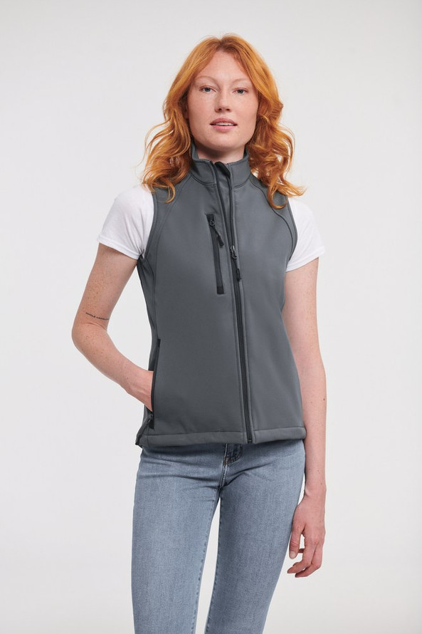 Russell RU141F - Damen Softshell Weste mit Femininer Passform