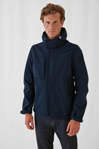 B&C CGJM950 - Hooded Softshell Jacke JM950