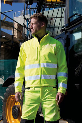 Result R117 - High-Viz Softshell Jacket