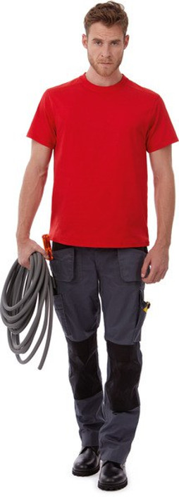 B&C Pro CGTUC01 - Hållbar Komfort T-shirt med Förstärkta Sömmar