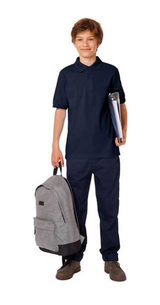 B&C CGSAFE - Classic Cotton Polo Shirt with Ribbed Collar