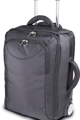 Kimood KI0801 - Shine Polyester Cabin Trolley Suitcase with SBS Zip