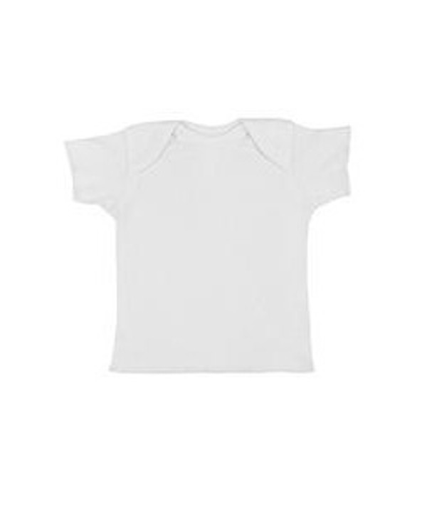 Rabbit Skins R3400 - Infant 5 oz. Baby Rib Lap Shoulder T-Shirt