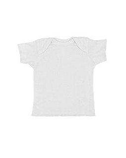 Rabbit Skins R3400 - Infant 5 oz. Baby Rib Lap Shoulder T-Shirt