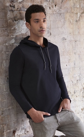 Anvil 987 - CRS L/S Hooded tee