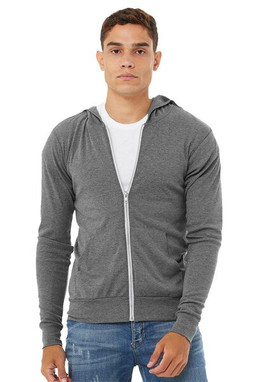 Bella B3939 - Unisex Triblend Light Hoodie