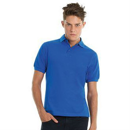 B&C Collection BA301 - Classic Short Sleeve Polo Shirt with Ribbed Collar