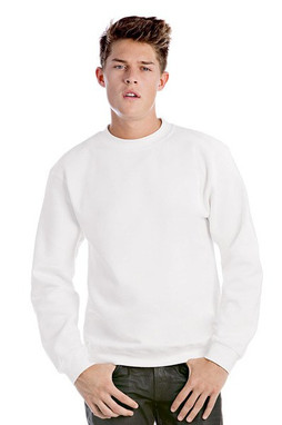 B&C Collection BA404 - Modern Crew Neck Sweatshirt with Ribbed Details