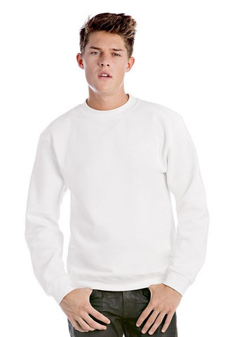 B&C BA404 - Moderner Crew Neck Sweatshirt mit Flachnähten