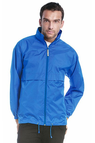 B&C Collection BA605 - Lehká Větrovka s Kapucí a Zipem