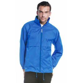 B&C Collection BA605 - Versatile Packable Windbreaker with Concealed Hood