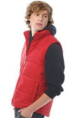 B&C BA650 - Модерен елек с цип и джобове B&C