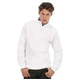 B&C BA406 - ID.004 sweatshirt met ¼ rits