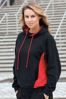 Finden & Hales LV335 - Contrast Hooded Sweatshirt