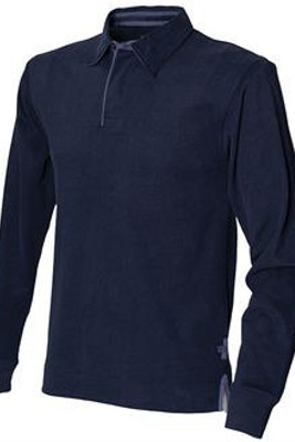 Primul rând FR43M - Tricou rugby cu mânecă lungă super moale