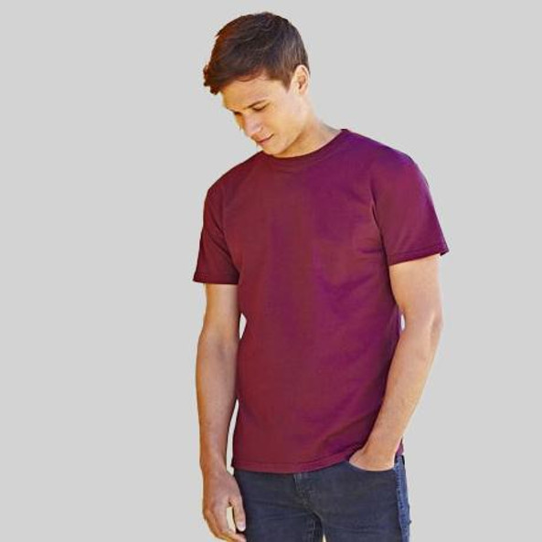 Fruit of the Loom SS044 - Ultra Soft Premium Cotton Tee for Enhanced Printability