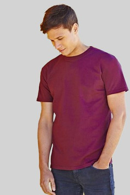 Fruit of the Loom SS044 - Ultra Soft Premium Cotton Tee for Enhanced Printability