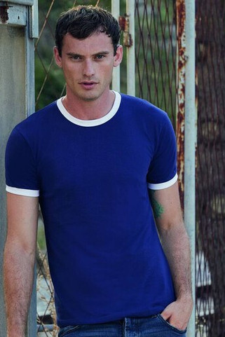 Fruit of the Loom SS168 - Ringer T-skjorte for menn