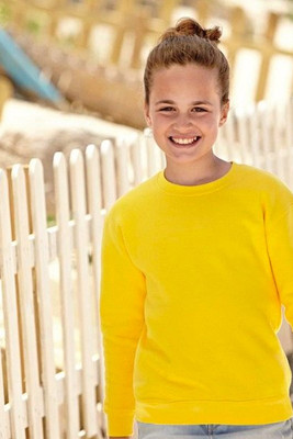 Fruit of the Loom SS201 - Classic 80/20 kids set-in sweatshirt