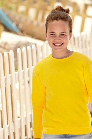 Fruit of the Loom SS201 - Classic 80/20 kids set-in sweatshirt