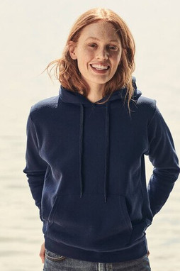 Fruit of the Loom SS038 - Classic 80/20 lady-fit hooded sweatshirt