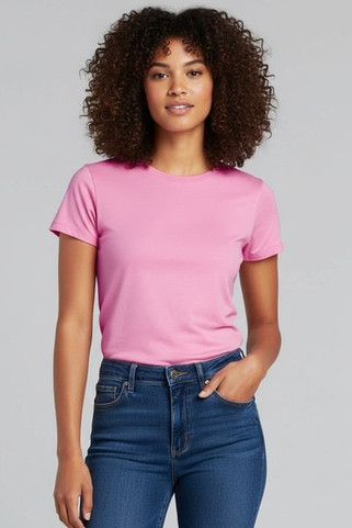 Gildan GD072 - Premium Softstyle™ Womens Ringspun Cotton T-Shirt