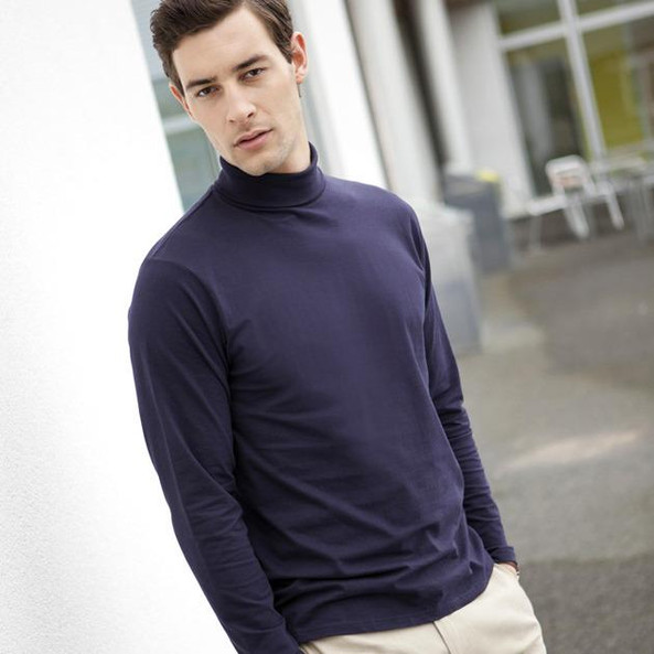 Henbury HB020 - Top a collo alto a maniche lunghe