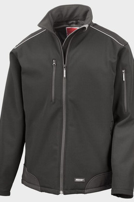 Result Work-Guard R124A - Ripstop softshell workwear jacket