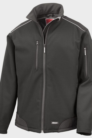 Result Work-Guard R124A - Giacca da lavoro Ripstop softshell