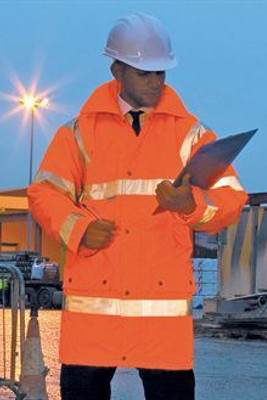 Result Safeguard RE18A - Eco-Friendly Reflective Safety Jacket with Hood