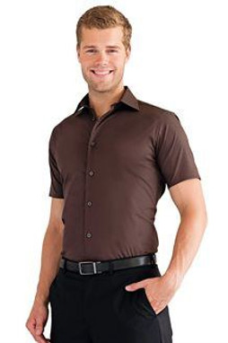Russell Collection J947M - Chemise ajustée manches courtes facile d’entretien